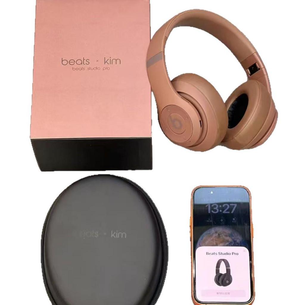 KIM Over-Ear Kabellose Bluetooth-Kopfhörer mit faltbarem Studio Pro Design und Aufbewahrungstasche