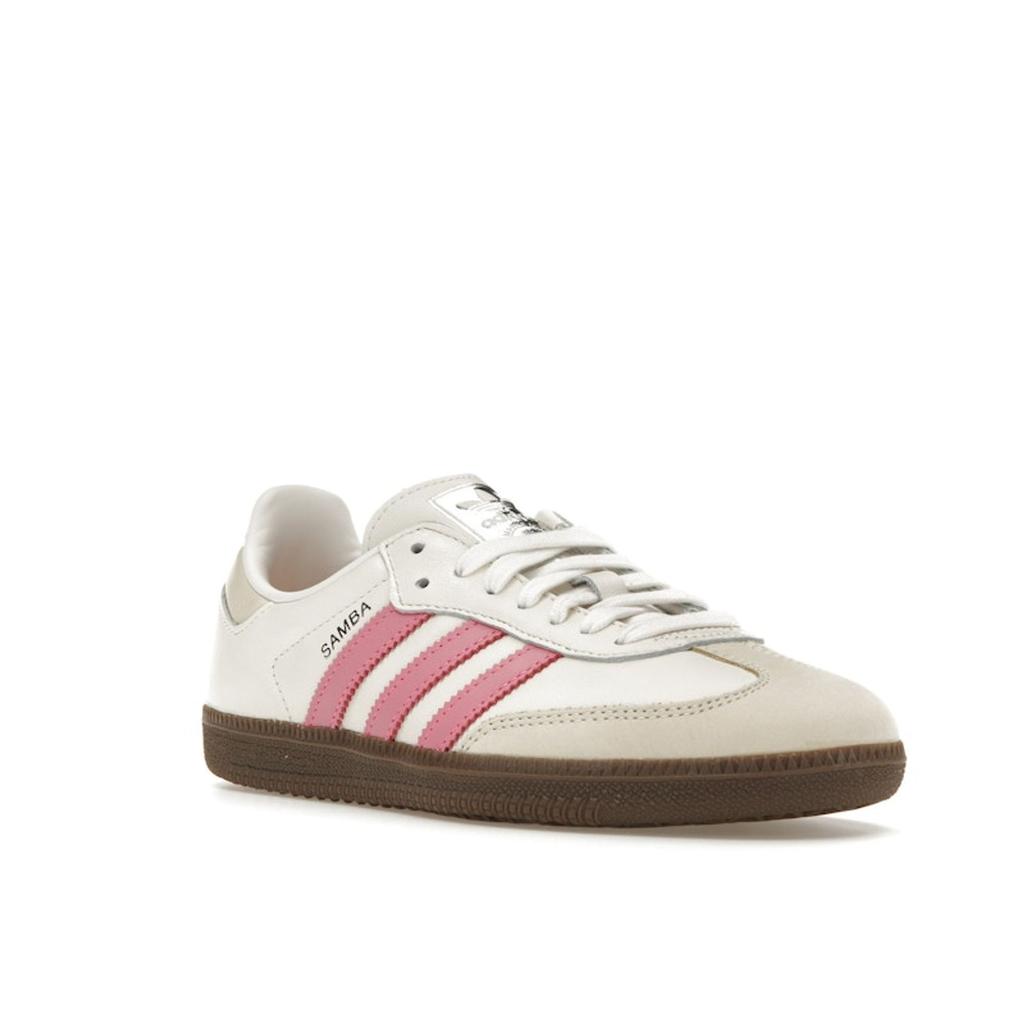 Adidas Samba OG White Lucid Pink Women Sneakers Cloud-White Wonder-White IG1962