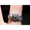 Anime JOJO Steel Ball Run Jonathan Joestar Tusk Cosplay Ring Vintage Gothic Adjustable Silver Ring Jewelry Accessory