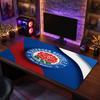 Tappetino per Mouse Grande Stampa Calcio Blackburn Rovers, Tappetino Esteso Antiscivolo per Scrivania da Gioco per Ufficio Casa