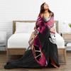 Yuji x Sukuna Blanket Jujutsu Kaisen Flannel Awesome Warm Throw Blankets for Coverlet Decoration,