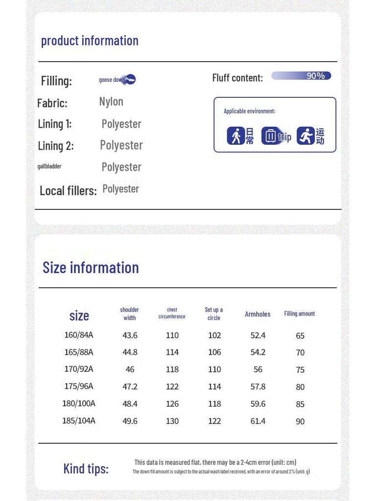 XueZhongFei Unisex Goose Down Vest with Detachable Hood