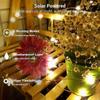 2 Pack Solar String Lights, Total 144FT 400 LED Outdoor Solar Fairy Lights,  Waterproof Mini LED Solar String Lights,Warm White