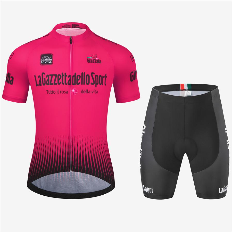 Tour Of Italy Bicycle Clothes Cycling Jersey Set Summer Road Bike Short Sleeve Cycling Clothing Men Mtb Jersey Set Sport Wear