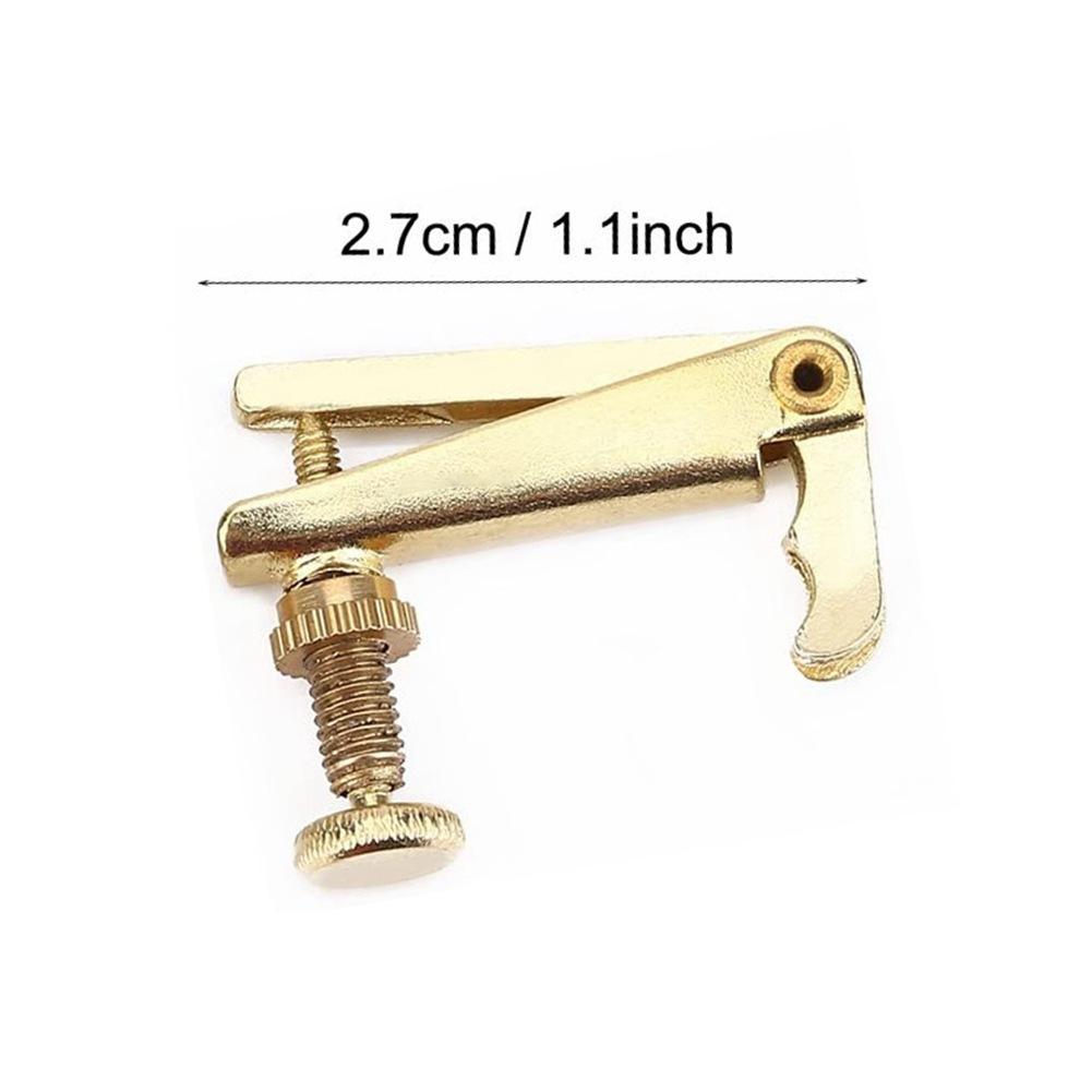 Pack of 4 3/4-4/4 Violin Strings Trimmer Violin Fine Tuner