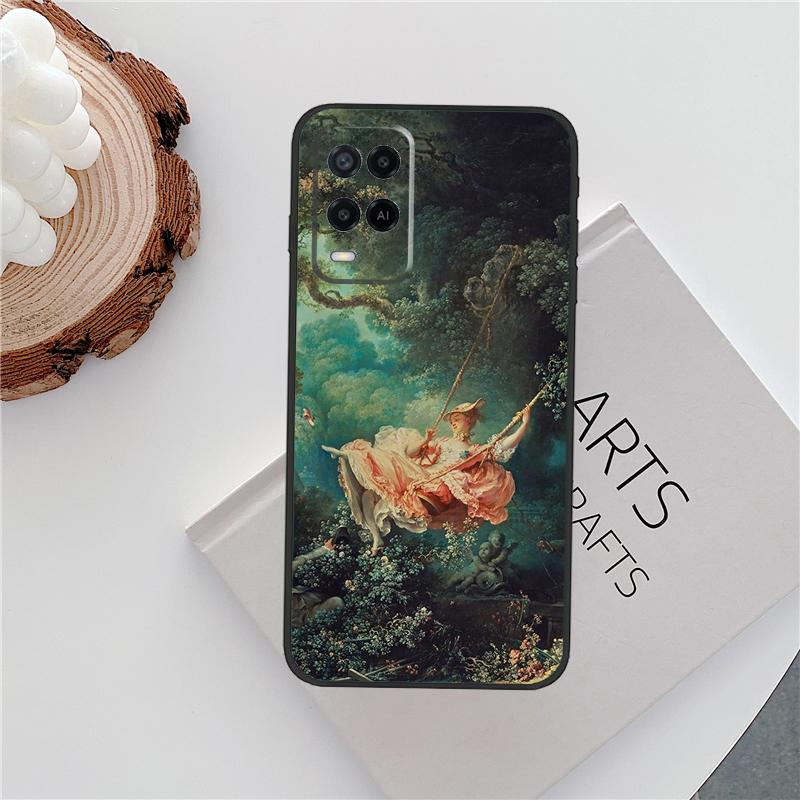 Marie Antoinette Case For Oppo A15 A80 A60 A40 A94 A54 A98 A78 A18 A38 A58 A16 A76 A96 A17 A77 A74 A57S Cover