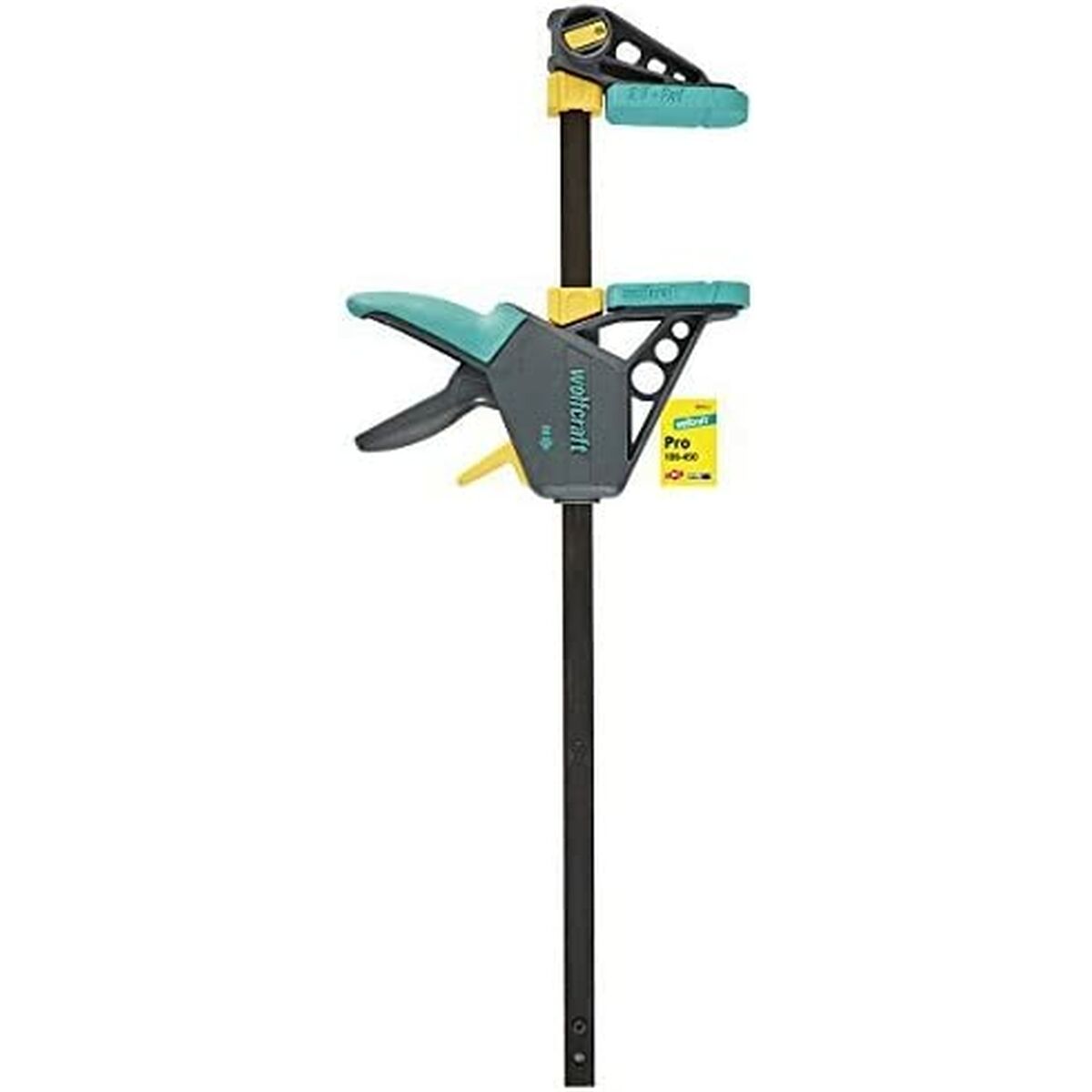 

Зажим Wolfcraft одноручный 100-450 мм