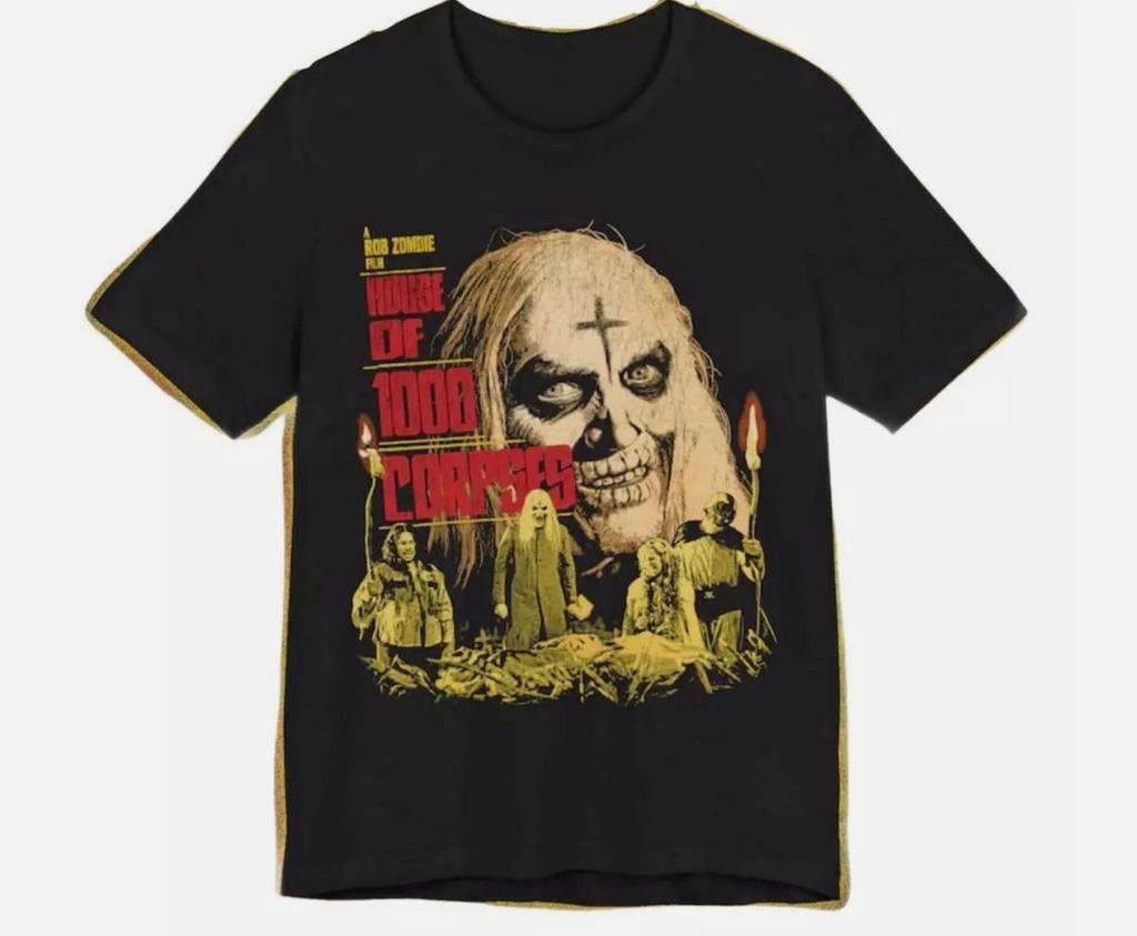26 House of 1000 Corpses T-shirt Halloween T-shirt Horror Film Unisex T-Shirt