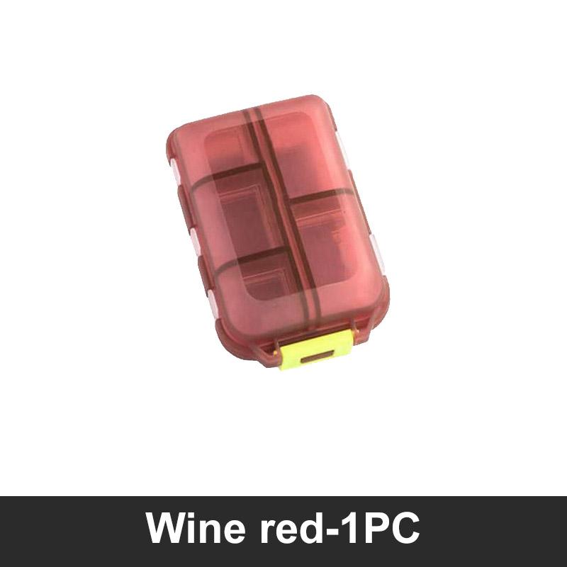 Neue praktische Reise-Pillendose, Pillenspender, Pillenorganizer, Tablettenbox-Etui, Behälter, Medikamentenunterteiler, Medikamentenboxen