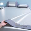 Mugwort Ice Silk Summer Mat Set: Foldable, Machine & Hand Washable, High Precision Carbon Light Soft, Cool Feeling