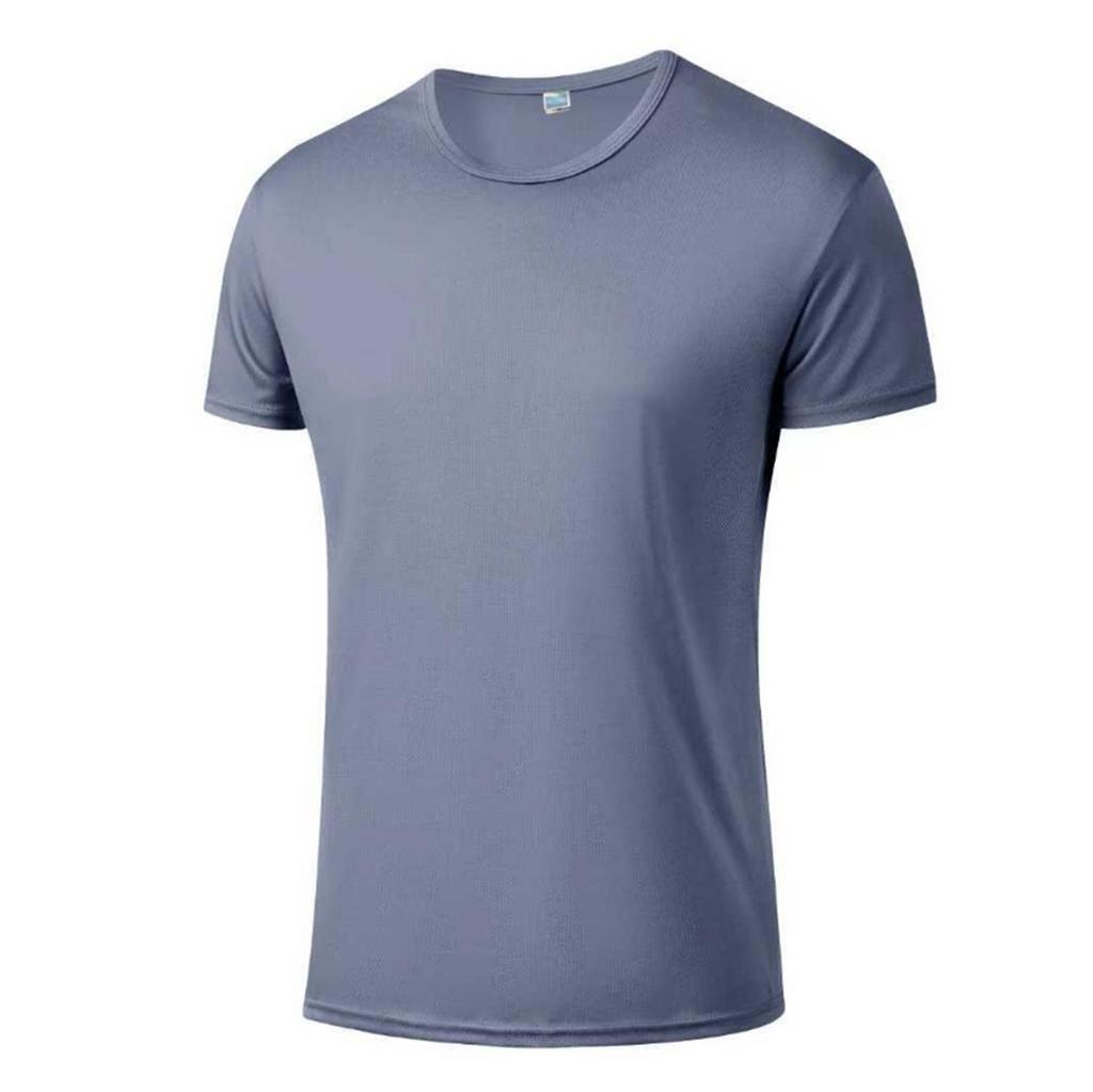Men's and Women's Quick-Dry Mesh Neck T-Shirt for Running, Fitness and Outdoor Sports