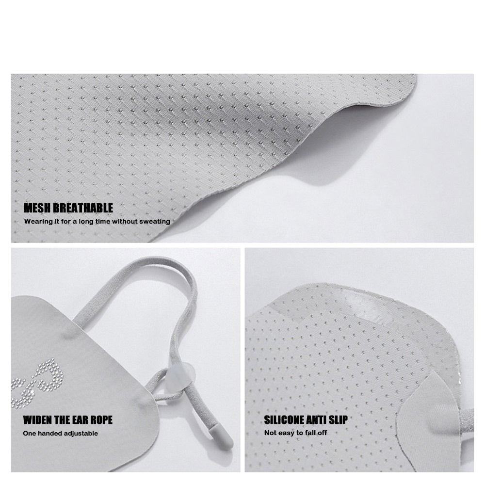 Summer Ice Silk Sun Protection Mask UPF50+ Breathable Women Face Mask Adjustable Canthus Protection Face Shield for Golf Sports