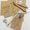 1Sets Employee Appreciation Gifts Bulk Christmas Thank You Notebooks Inspirational Bamboo Pens Keychains for Coworker Nurse