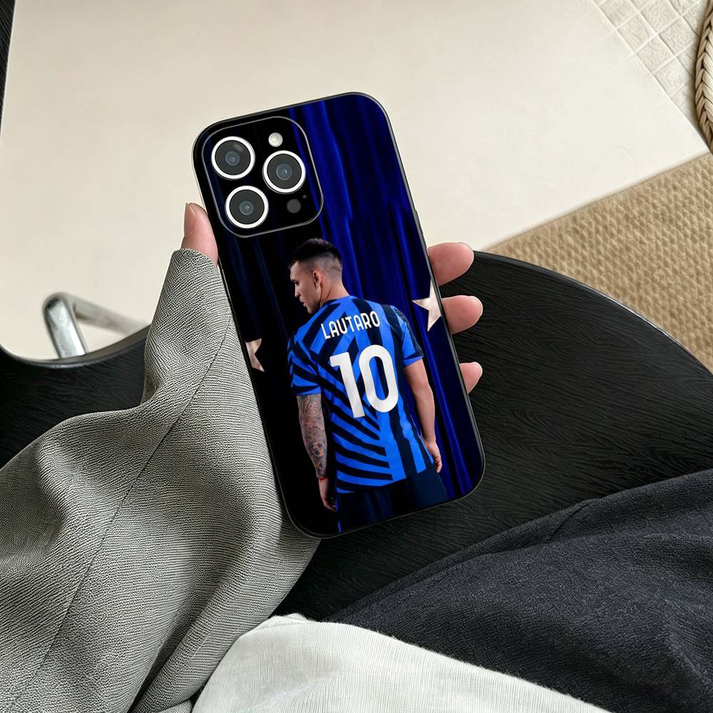 Lautaro Martinez Phone Case For iPhone 17, 16,15,14,13,12,11 Plus,Pro Max, Others Soft Black Cover