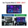 Android Car Radio For Toyota Wish 2009-2017 Multimedia Player Head Unit Stereo GPS Navigation BT WIFI 1+16GB