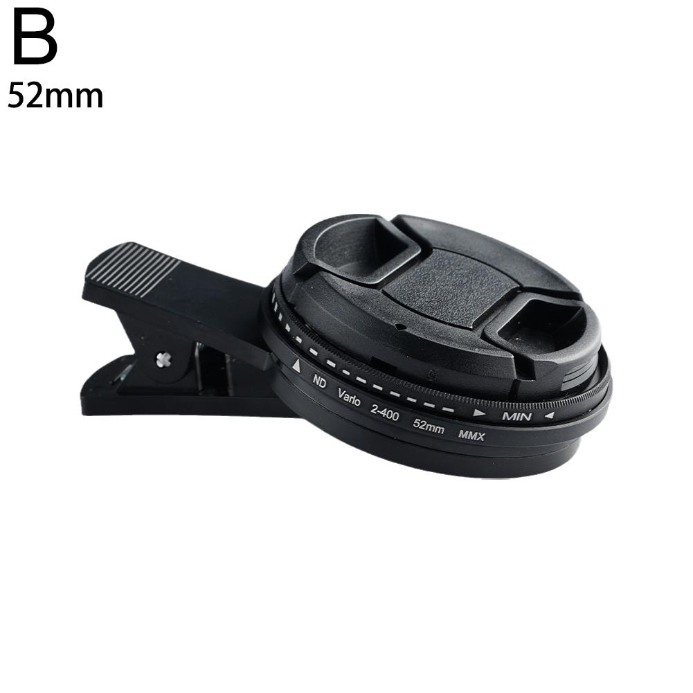 Uniwersalny filtr zmienny ND2-400 do smartfona do obiektywu aparatu telefonu komórkowego do filtra obiektywu telefonu iPhone z klipsem
