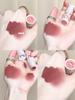 into You Lip Mud Lip Lacquer No Stain on Cup Heroine Air 04 Matte Mousse 23 Matte Surface 7 Peach Oolong Gray