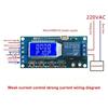 Timer Delay Relays with Optocoupler Isolation LCD Display 6-30V Timer Relays Controller Module Electronic Relays Module