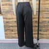 Spring and Summer Women's Pant Plus Size Loose High Waist Button New Wide Leg Straight Casual Pants