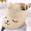 Bear Ears Kids Empty Top Hat Sun Shading Baby Sun Hat New Baby Hats  Boys & Girls