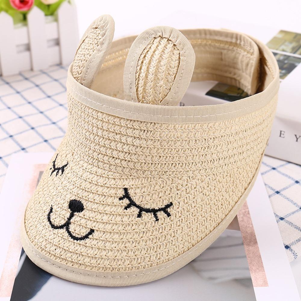 Bear Ears Kids Empty Top Hat Sun Shading Baby Sun Hat New Baby Hats Boys & Girls