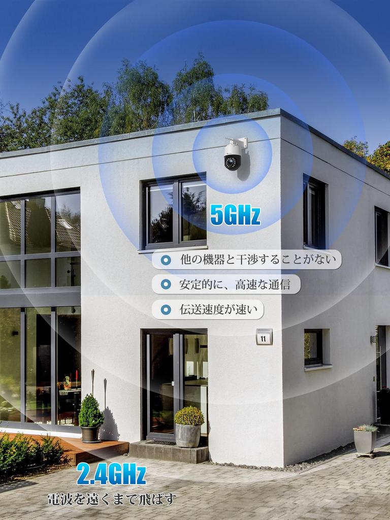 Optical Ctronics Sicherheitskamera Außen 8 Megapixel 5G KI-Erkennung Erkennung Automatische Verfolgung Fernbedienung Intelligente Nachtsicht Ausgestattet mit Rot