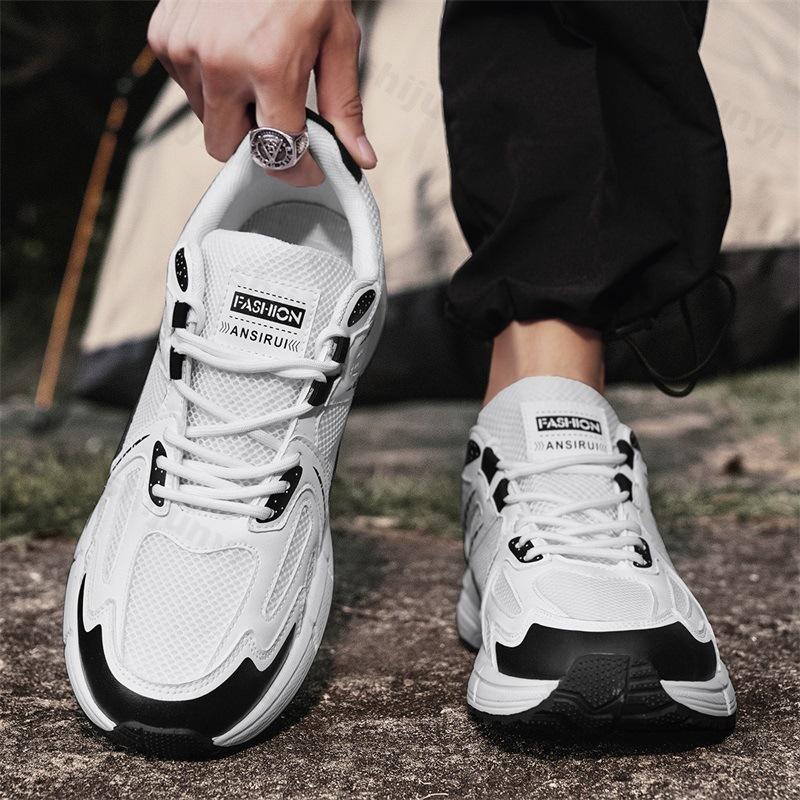 Fashion Men's Shoes 2025 New Style Summer Mesh Breathable Casual Outdoor Sports Niche Designed Thick Soled Fashion Trend Chunky sneakers