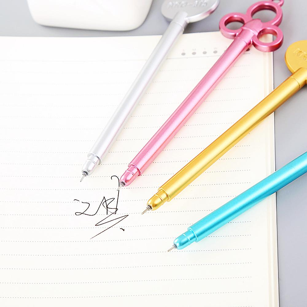6/12/24PC Cute Key Styling Gel Pens for Kids Birthday Wedding Party Guest Gift Giveaway Pinata Filler Boys Girls Back To School Gifts
