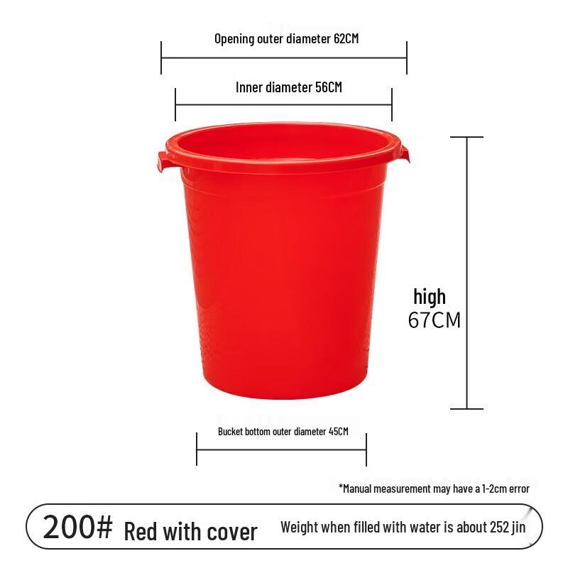 Thickened Household Plastic Water Storage Bucket