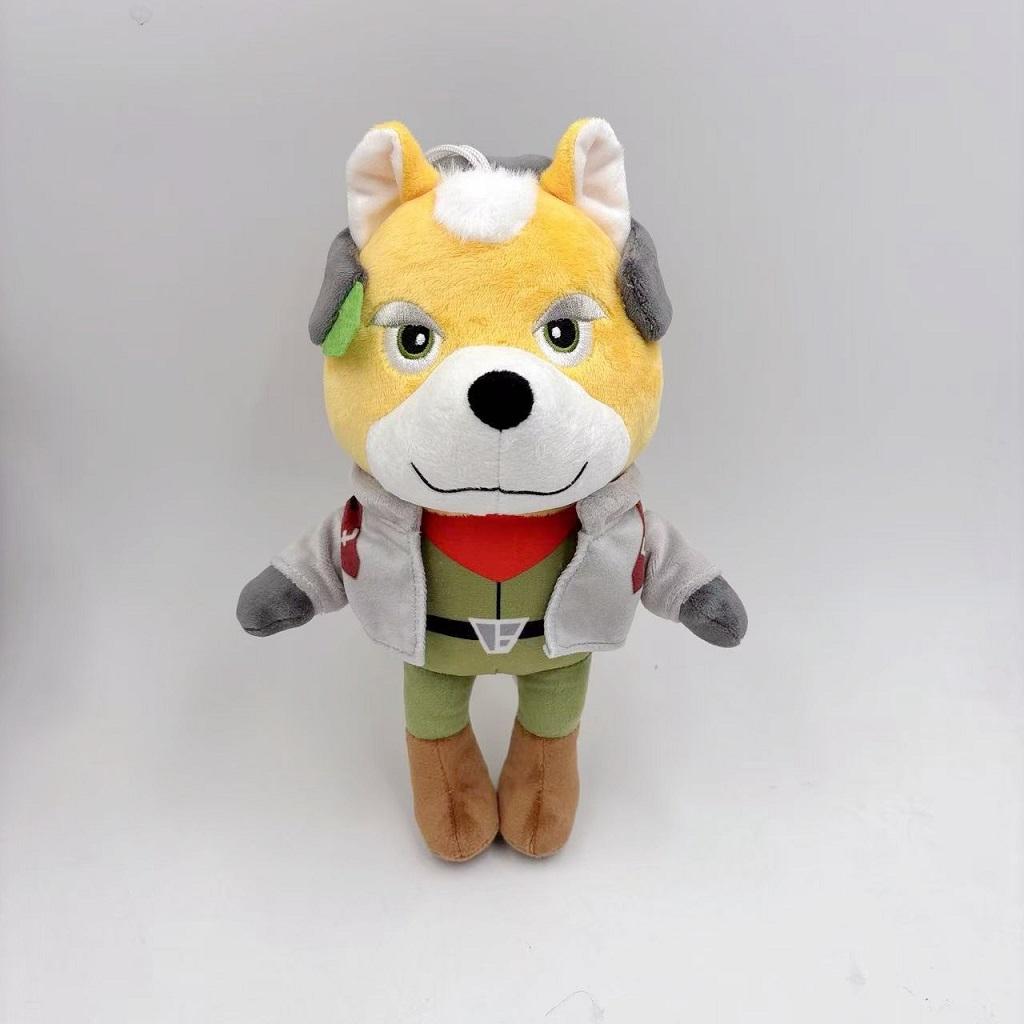 Spel Star Fox Pluche Speelgoed Anime Vos Mccloud Peppy Haas Dier Pluche Pop Zacht Gevuld Kinder Verjaardag Fan Randproduct 25-32cm