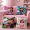 Fashion GGabbys Dollhouseful Cushion Cover Comfortable Durable Pillow Cover MultiScene for Home Office Car Sofa