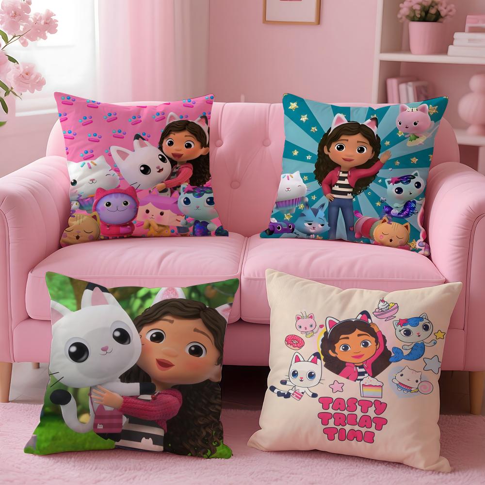 Fashion GGabbys Dollhouseful Cushion Cover Comfortable Durable Pillow Cover MultiScene for Home Office Car Sofa