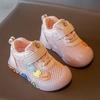 Fashion Children's Shoes Spring and Summer Girls Mesh Shoes Breathable Mesh Hollow White Shoes Children's Sports Shoes