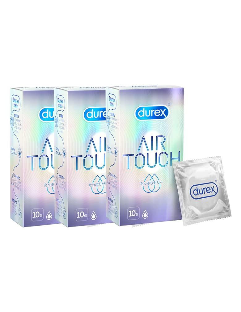 Durex Condom Air Touch Plenty of Jelly 10 Pieces 3 Boxes Latex Condom
