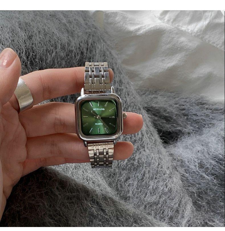 Fresh And Versatile Lavender Purple Small Dial Watch Female Exquisite Small Light Luxury Literary And Retro Quartz Watch