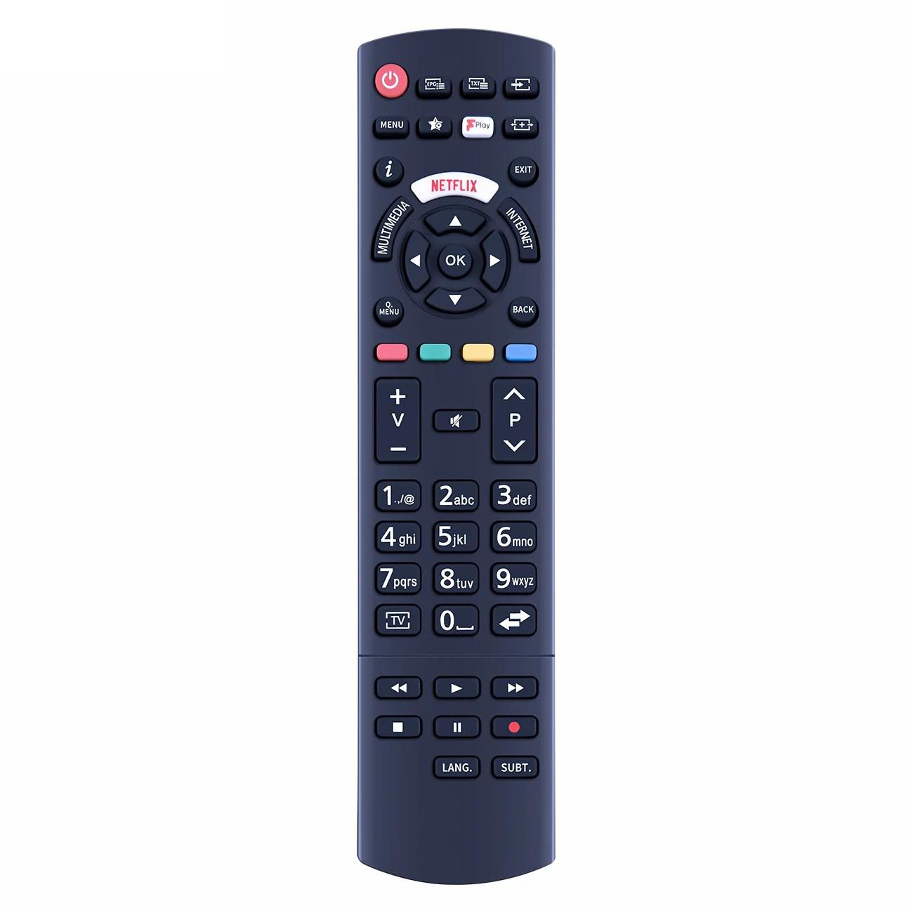 

RC49129 Remote Control Replacement For Panasonic TV Battery Operated Universal TV Remote A