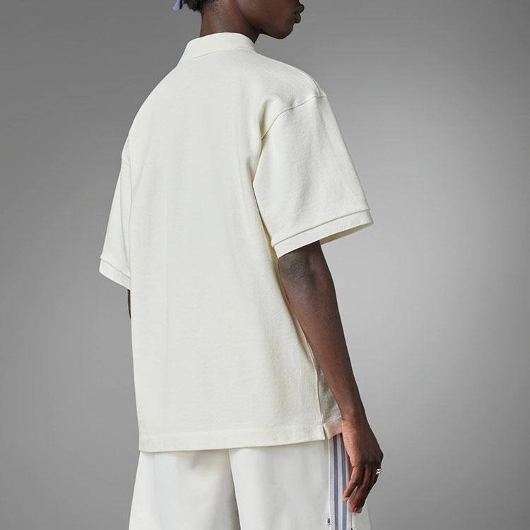 Adidas Originals Trefoil X Blue Version Tie-Break Polo Shirt Men Tops Pink White HM2347