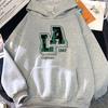 LA 1987 California Commemorative Printed Pattern Hoodies