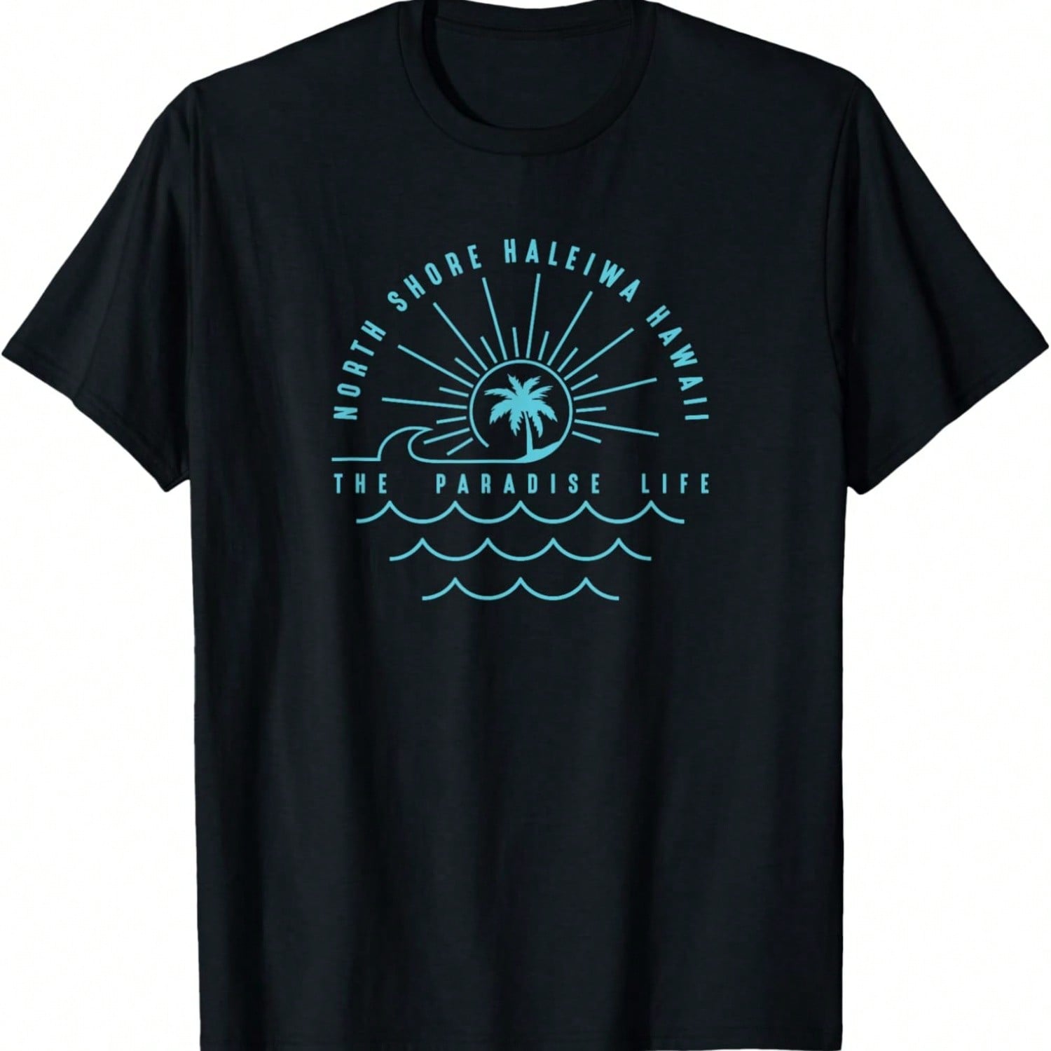 Hawaii North Shore Haleiwa Paradise Life T-Shirt S
