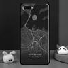Ins Travel Country Sketch City Map Case For Oppo A98 A78 A58 A15 A16 A17 A5 A9 A91 A52 A72 A76 A96 A74 A94 A54 S A57 A77 Cover