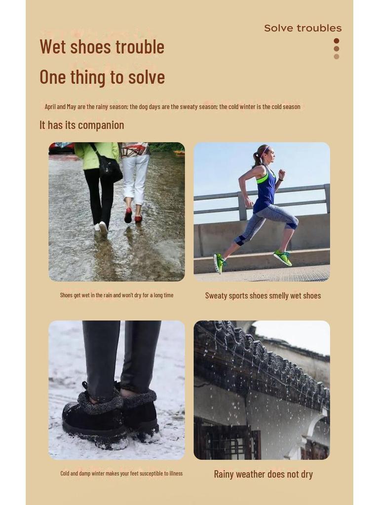 Popular Foldable Shoe Dryer with Intelligent Timing & Deodorizing Sterilization for Home & Dorm Use