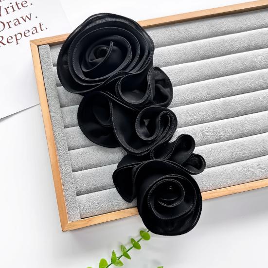 3D flori aplicate dantela pulover rochie bluză decor DIY cusătură petch piept flori cusut aplic accesorii îmbrăcăminte haine petrecere nunta