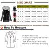 Womens Fashion Patchwork Pullover Tops Long Sleeves Loose Coat Casual Jackets