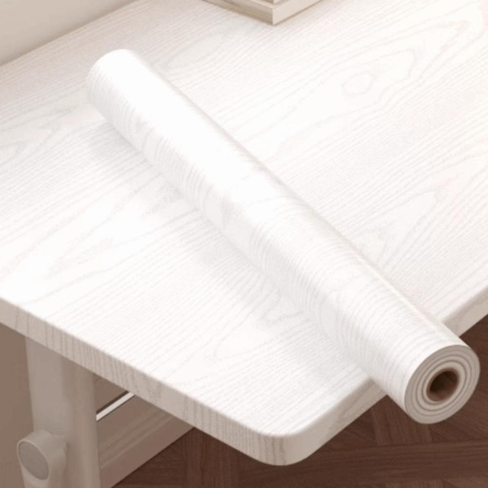 Self Adhesive Wood Wallpaper Decorative Film Wood Grain Stickers Furniture Renovation D
