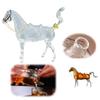 Animal Horse Shaped Wine Bottle High-quality Glass Novelty Gift Design Men Barware Whiskey Decanter T6L8