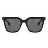 Fashion Women Sunglasses Men Square Vintage Big Frame Sun Glasses Stylish Mirror Black Retro Oculos