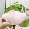 Pink Sweet Kirby Plush Doll Keychain Soft Cuddly Toy For Fashionable Bag Charm