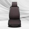 Universal Leather Car Seat Cushion Set with Backrest, Tie-Free Design, Four Seasons Use