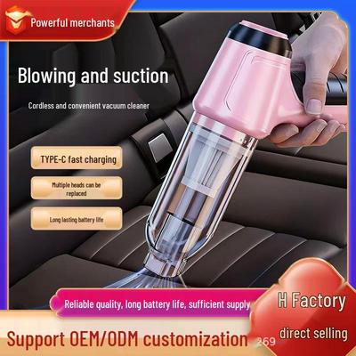High-Power Wireless Vacuum Cleaner for Car, Home, and Window/Sofa Gaps