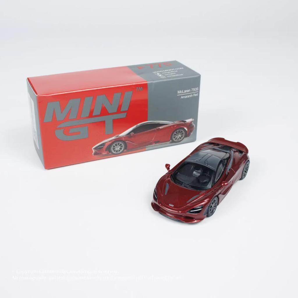 In Stock Minigt 1:64 777 775 812 Mclaren 720s 750s Simulation Alloy Micro Die Cast Car Model Custom Toys Collection Gifts